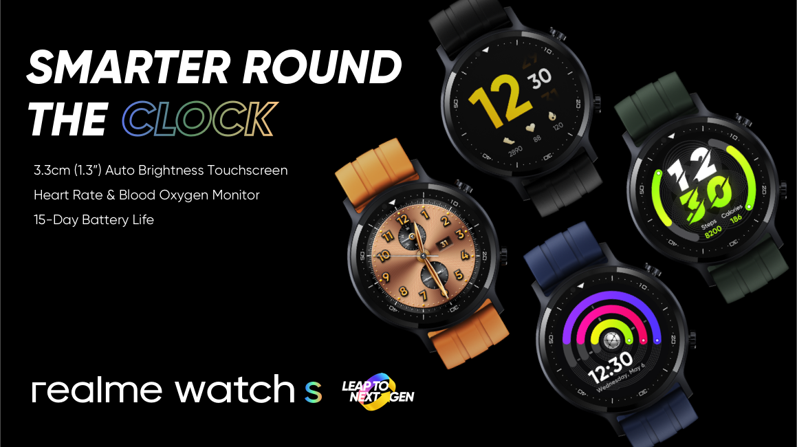Here is why the realme Watch S is the best partner for your smartphone