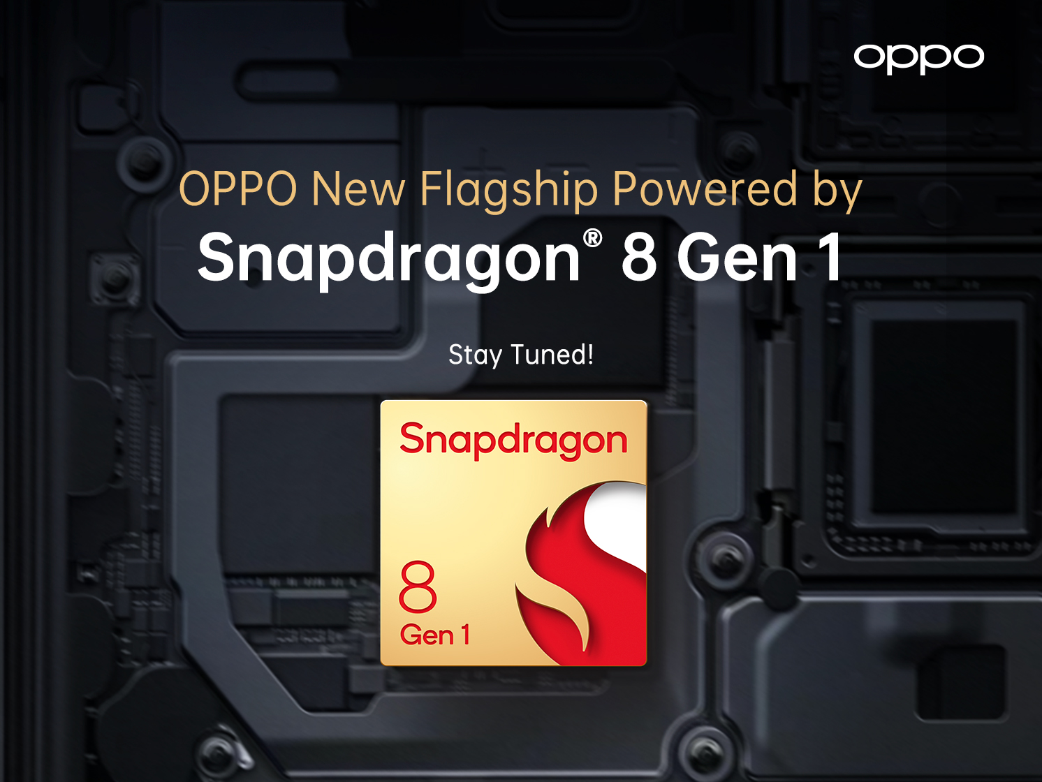 OPPO’s Upcoming Flagship Smartphone Will Be One of the Firsts to Adapt the Snapdragon® 8 Gen 1 Mobile Platform