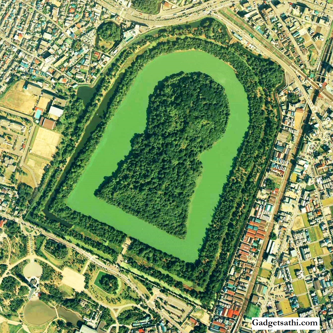 Forbidden Secrets of Ancient Japanese Tombs Revealed from Satellite Images