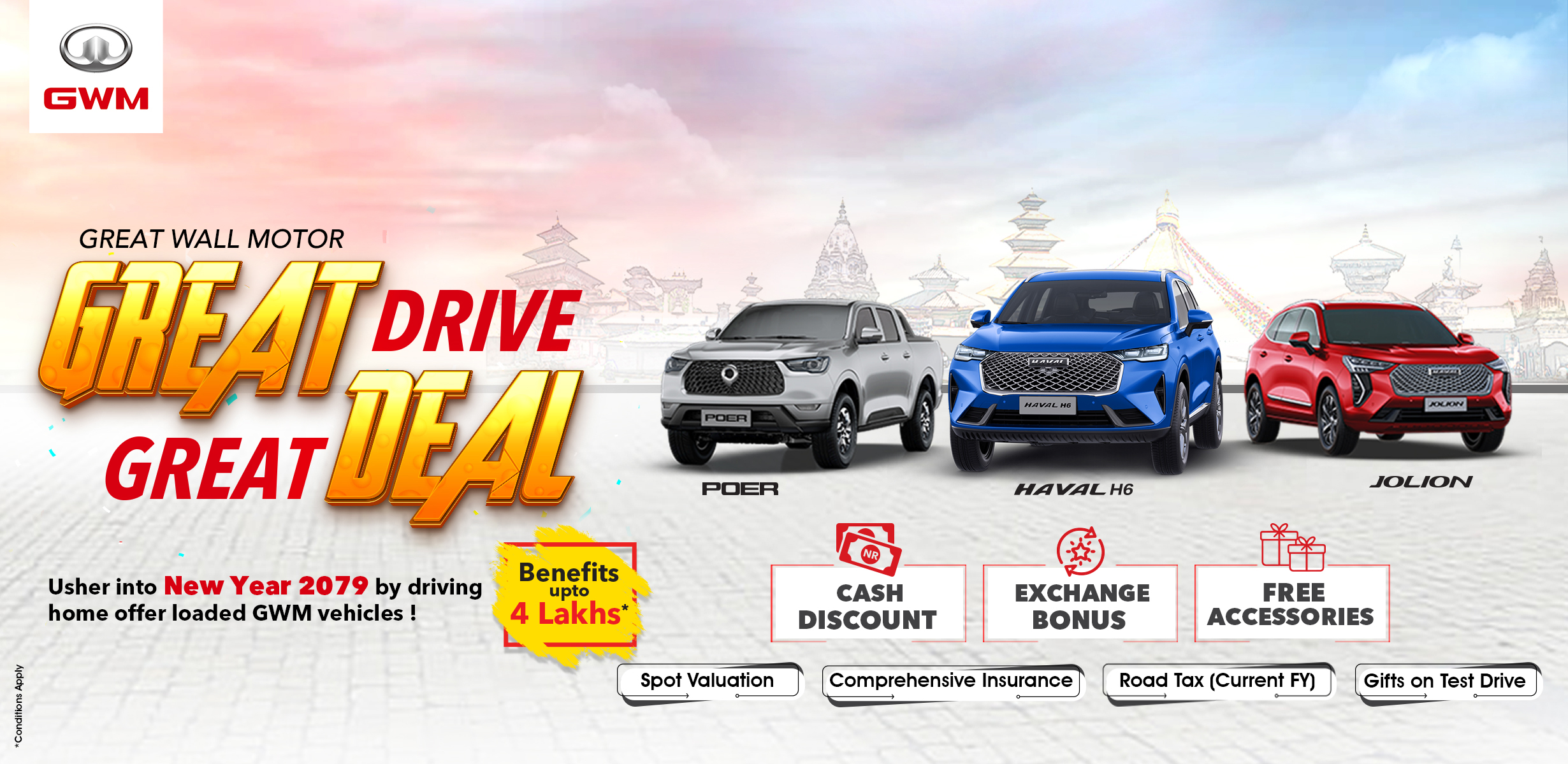 GWM Launches ‘GREAT DRIVE GREAT DEAL’ Offer