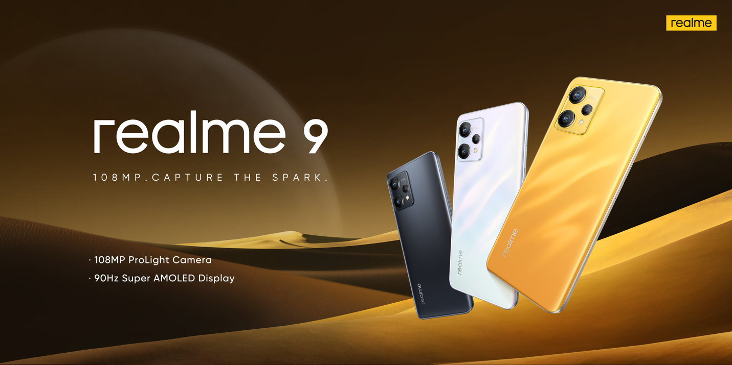 realme 9, the latest addition to realme 9 series launched in Nepal, availability starts next week via Daraz and 1000+ stores across the country