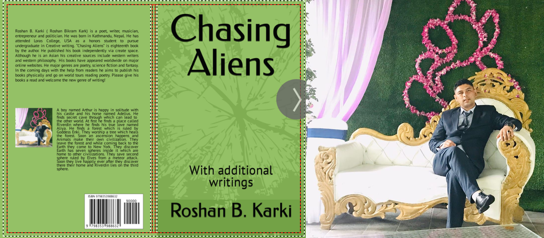 “Chasing Aliens” is out now Available at Online Bookstores Worldwide