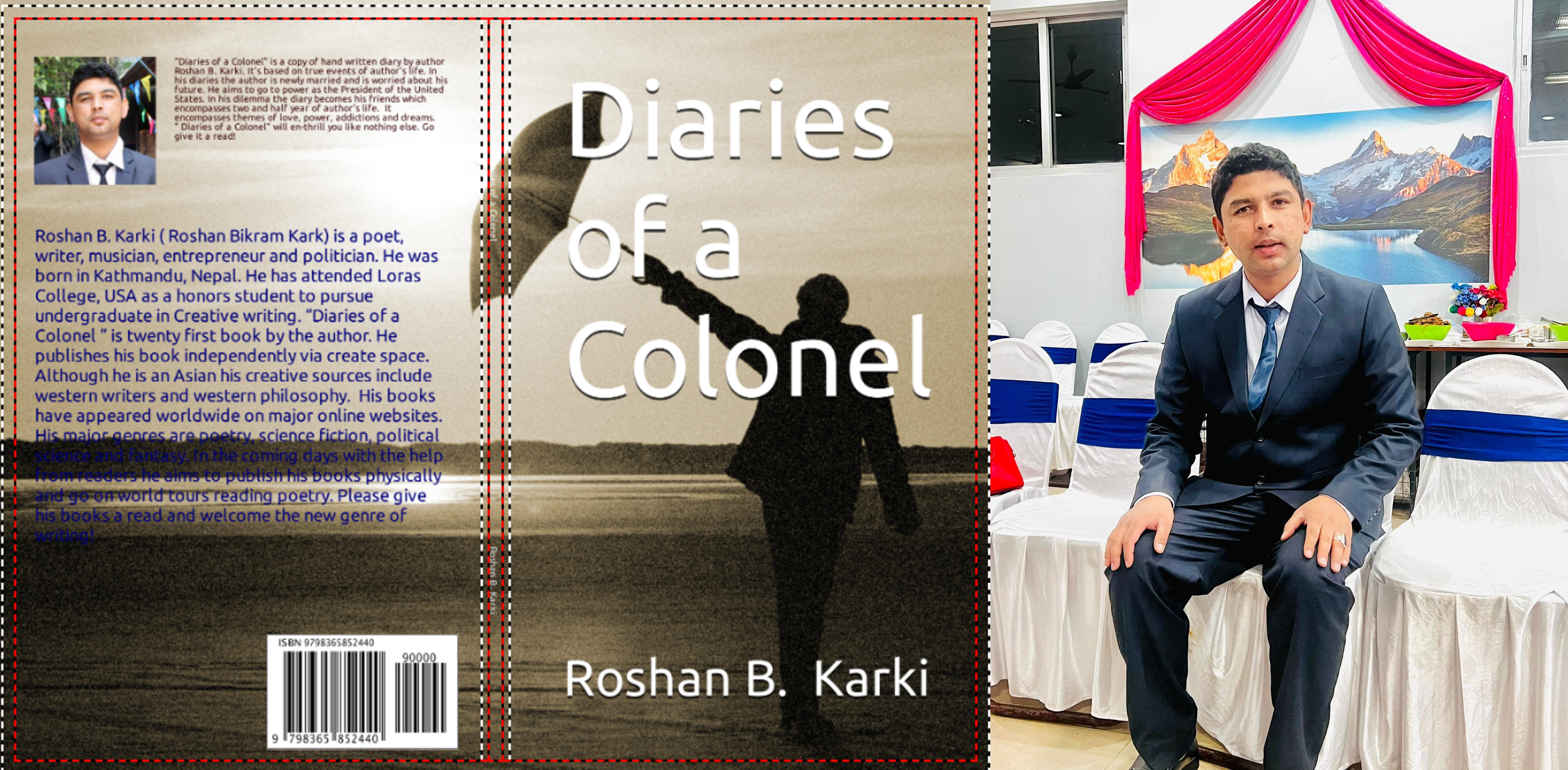 “Diaries of a Colonel” is Available on Online Markets around the Globe.