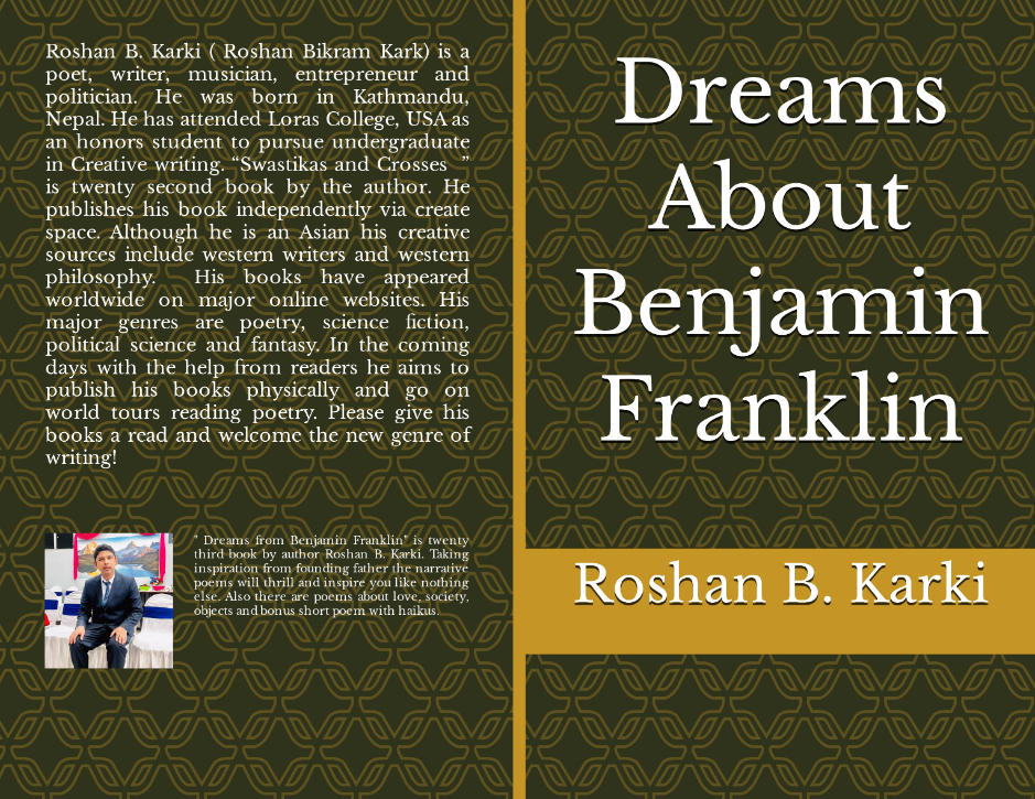 “ Dreams about Benjamin Franklin” is Out On Online Markets Around the Globe