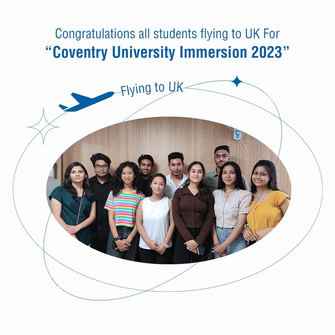 10 Nepali Students are set to travel UK to take part in “Coventry University Immersion 2023”.