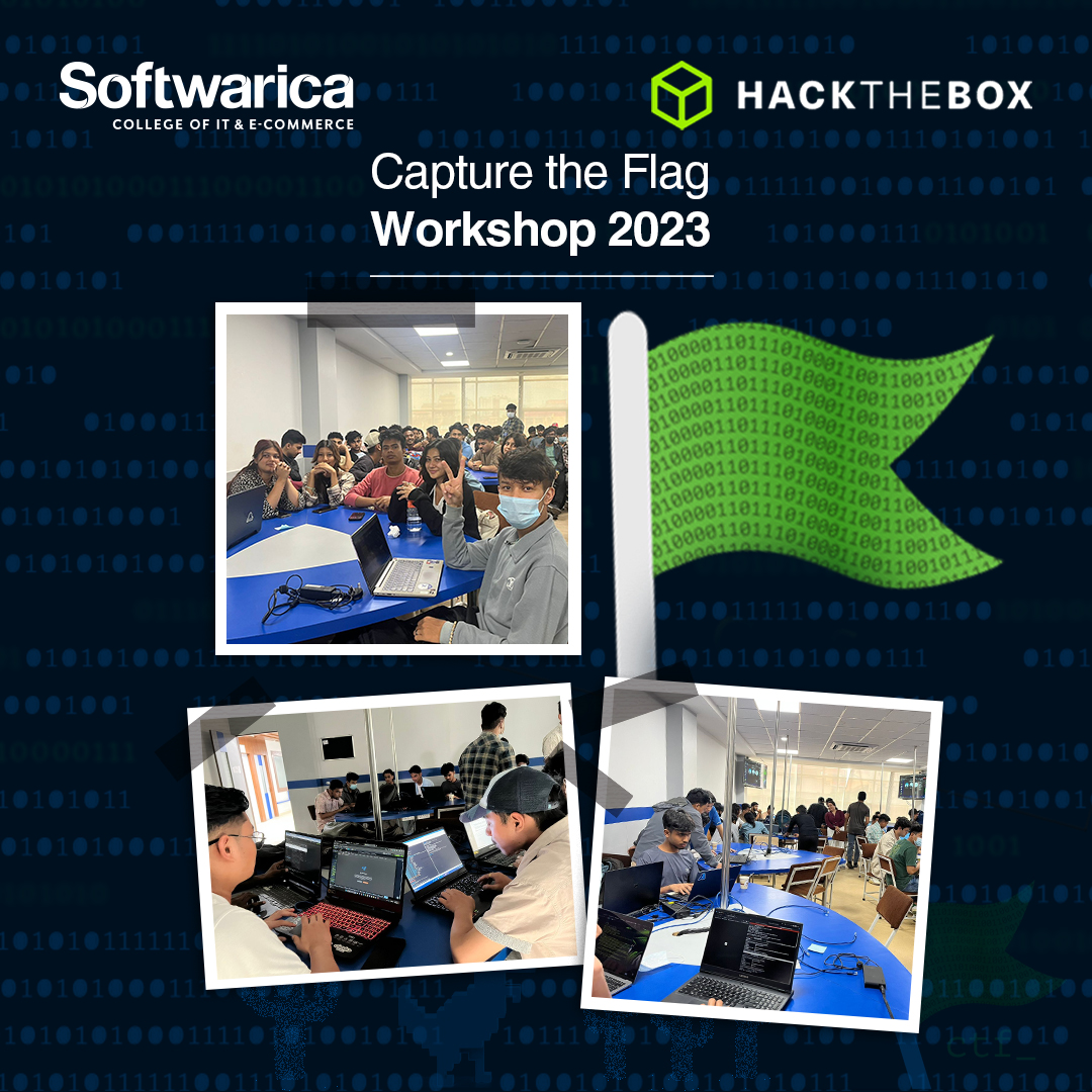 Softwarica College in collaboration with Hack the Box “Capture the Flag Bootcamp 2023” held in Nepal