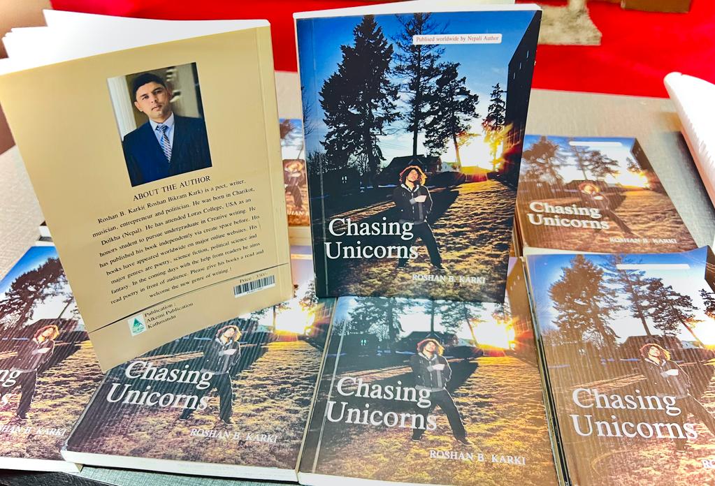 "Chasing Unicorns" is now available at local markets in Nepal