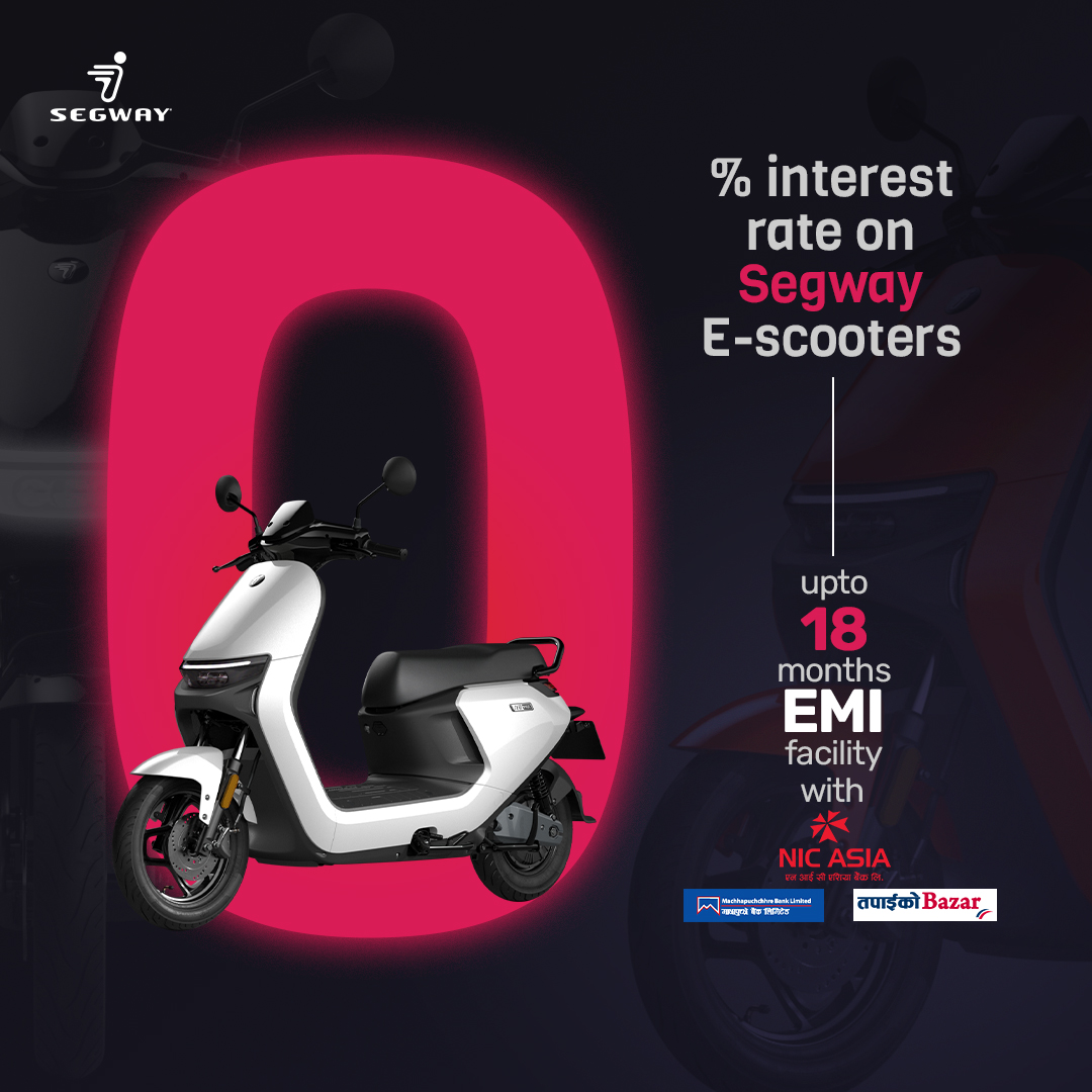 Segway Electric Scooters Now Available at 0% Interest!