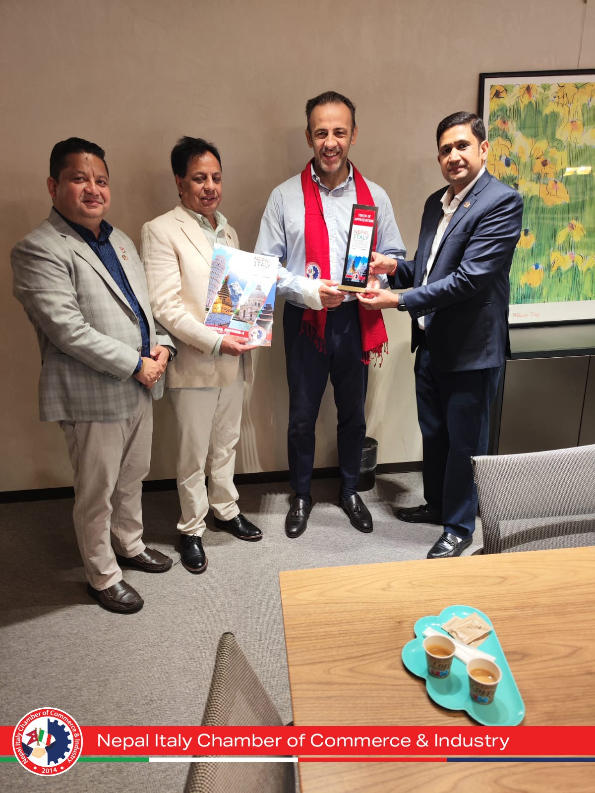 NICCI's Historic Meeting in Italy Boosts Nepal-Italy Business Relations