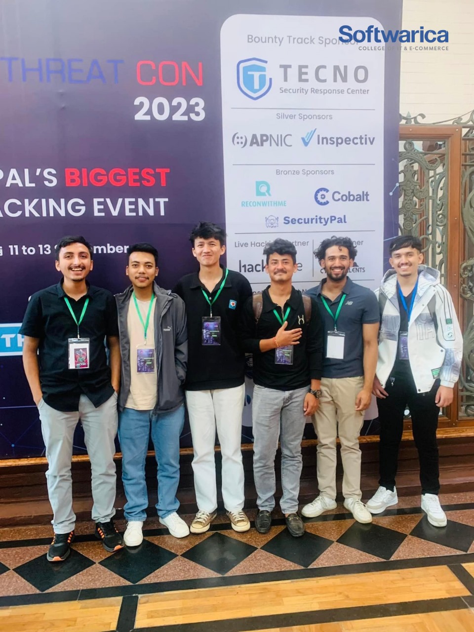 Softwraica College bagged all five prestigious title at Threat Con’s 2023’s Capture the Flag (CTF) competition.