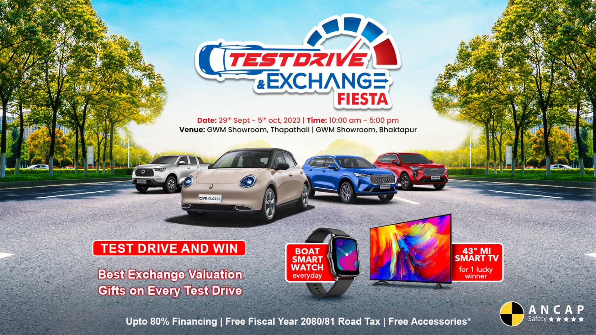 GWM Test Drive & Exchange Fiesta