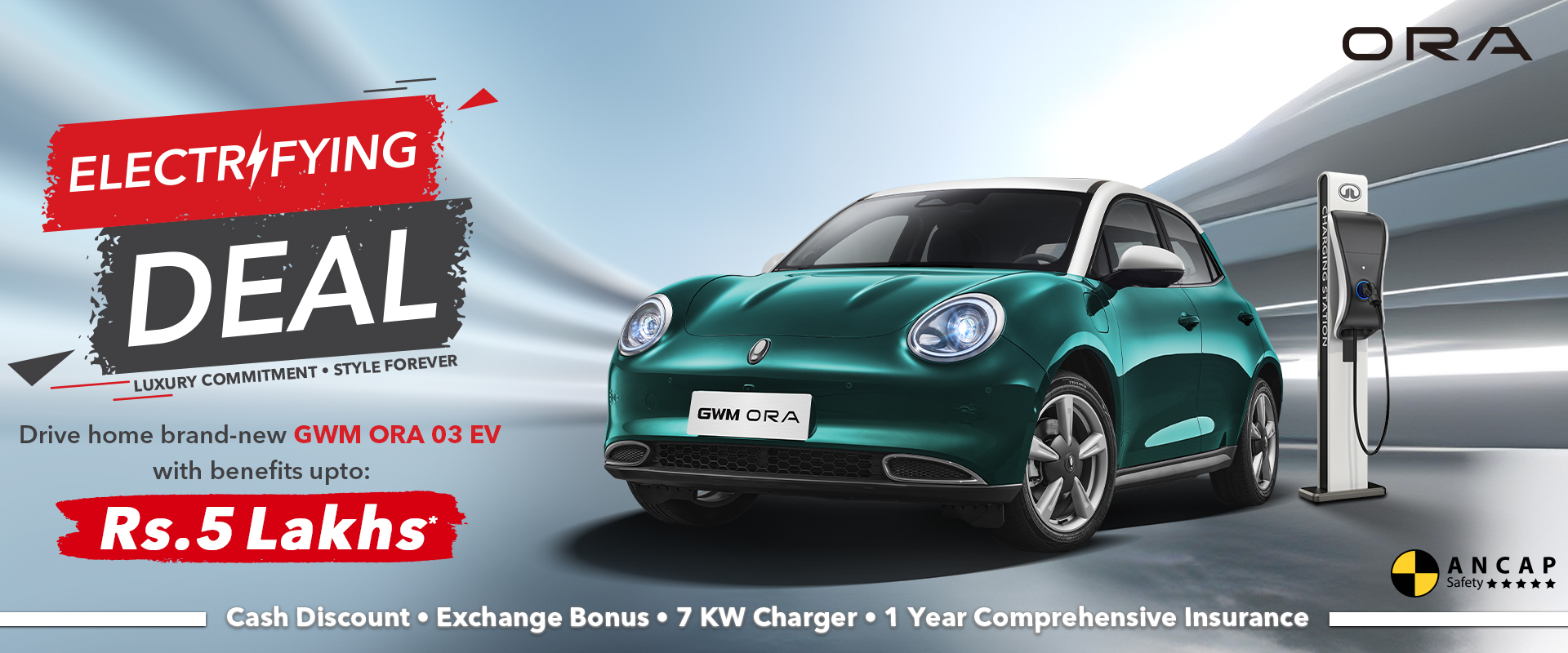 GWM Nepal announces an “Electrifying Deal” on its popular Luxurious Ora 03 Electric Crossover: Customers can get benefits worth 5 Lakhs.