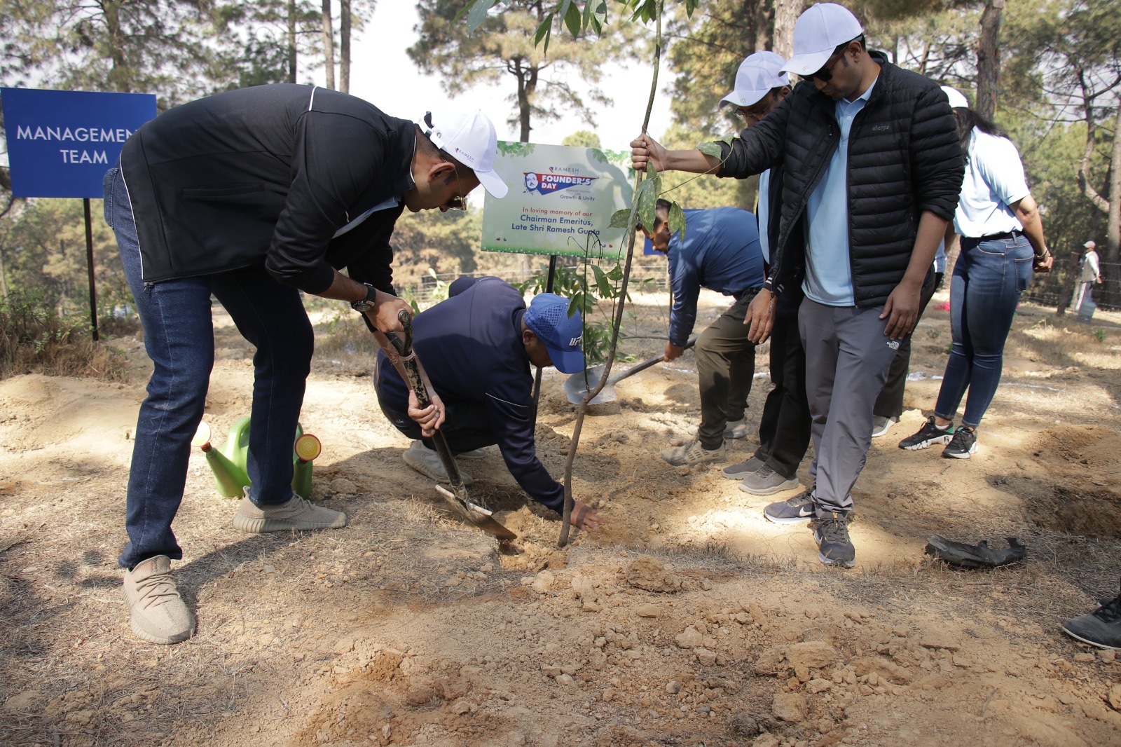 Ramesh Corp. Honors Founder’s Legacy with Tree Plantation Event Celebrating Growth and Unity