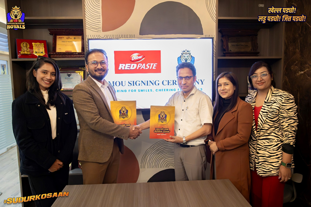 Dabur Nepal Joins hand with Sudurpaschim Royals as “Associate Partner”