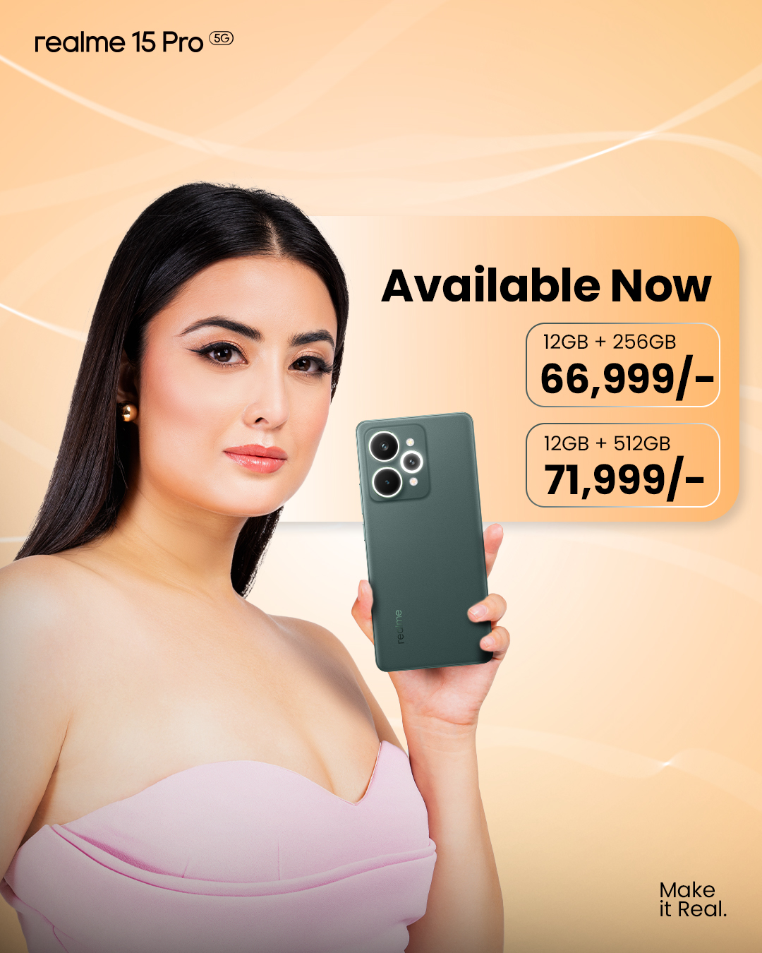 The Ultimate AI Party Phone, realme 15 Pro 5G, Now Available in Nepal