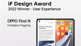 OPPO Find N Scores Two Wins at the iF Design Awards 2022