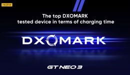 realme GT NEO 3 made the new record in DXOMARK Charging Test history
