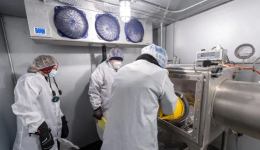 NASA Scientists examines 50 Year Old Moon Samples