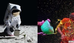 Is there Water on the Moon?  ( A Holi Special)