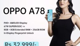 OPPO Unveils New A78 with 67W SUPERVOOCTM Flash Charge, Immersive FHD+ AMOLED Screen, and Dual Stereo Speakers