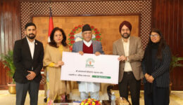 Dabur Nepal hands over NPR 25 lacs to Prime Minister Disaster Relief Fund