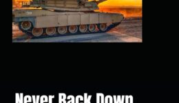 Second Edition of ” Never Back Down” is out on Online Markets Worldwide